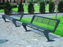 Banci complet din otel